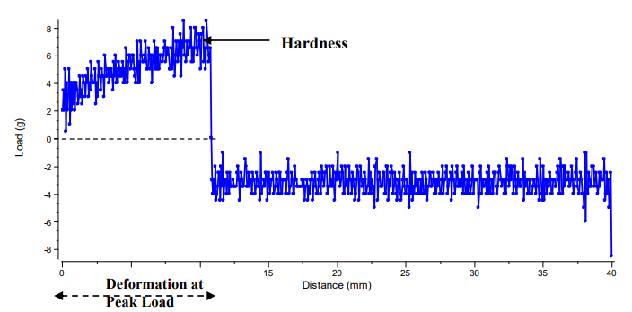 Elasticity of noodles graph 2
